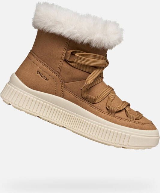 GEOX J LAQUINNY GIRL Lichtbruin