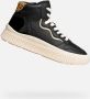 GEOX LAQUINNY MEISJES Sneakers ZWART PLATINA - Thumbnail 2
