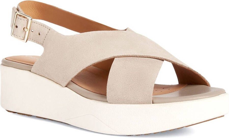 GEOX Laudara Sandalen Beige Vrouw