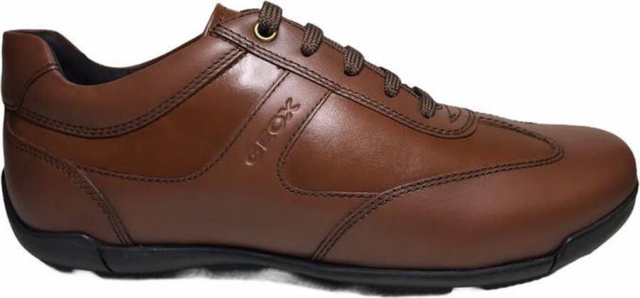 Geox Sneakers Edgeware Veterschoen zakelijke schoen met leren voering