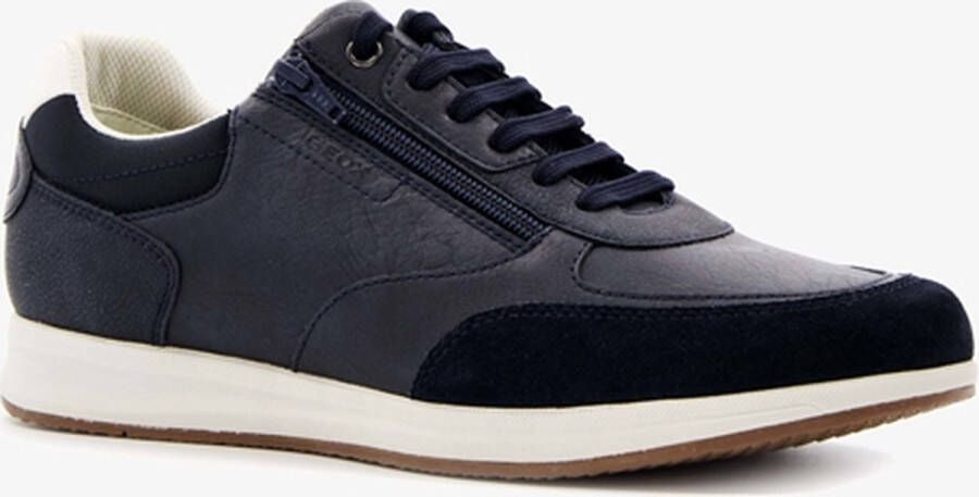 GEOX leren heren sneakers Blauw Echt leer