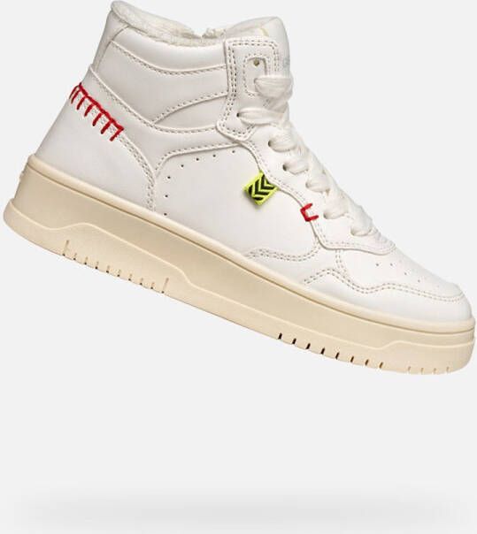 GEOX LESTRELLA MEISJES Sneakers WIT