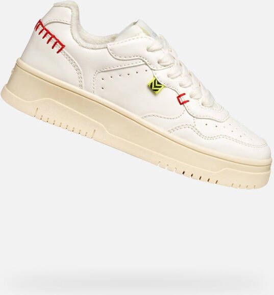 GEOX LESTRELLA MEISJES Sneakers WIT