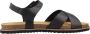 Geox Leuca Platte Sandalen Black Dames - Thumbnail 1