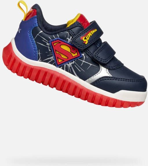 GEOX LIGHTYLOO PEUTERJONGENS MARINEBLAUW ROYAALBLAUW