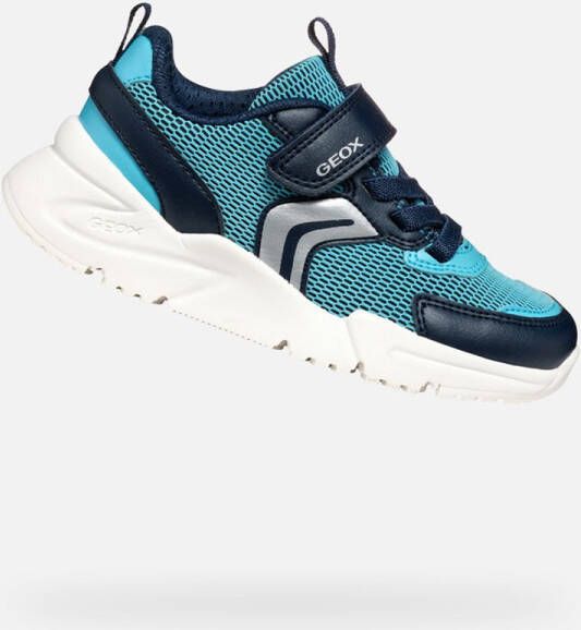 GEOX LOFTUS JONGENS Sneakers AZUURBLAUW MARINEBLAUW