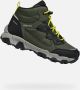 GEOX MAGNETAR ABX TIENERS Sneakers MILITAIR GROEN KALK - Thumbnail 2