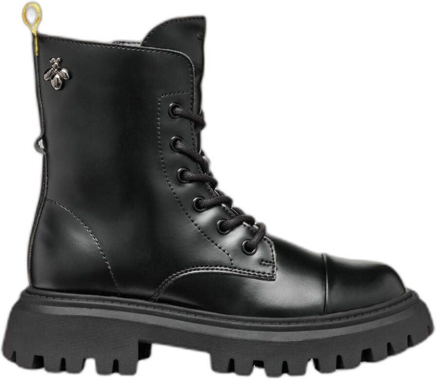 Geox Zwarte Meisjes Kinderlaarzen Black Dames