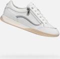 GEOX MARYEMY DAMES Sneakers WIT ZILVER - Wit
