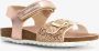 GEOX meisjes bio sandalen met glitters Goud - Thumbnail 3