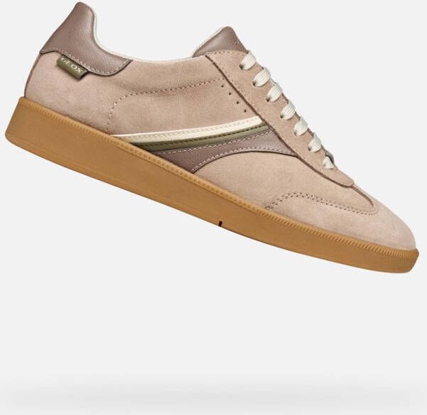 GEOX MELEDA DAMES Sneakers BEIGE BRUIN