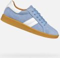 GEOX MELEDA DAMES Sneakers LICHTBLAUW WIT - Lichtblauw/Wit