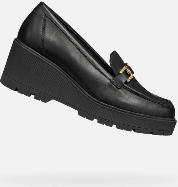 GEOX MIEREILLE DAMES Loafers ZWART