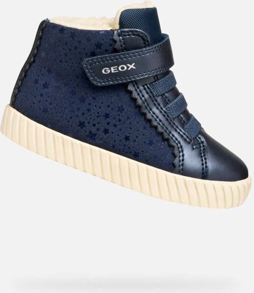 GEOX MIRROLESS PEUTERMEISJES Sneakers MARINEBLAUW