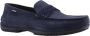 Geox Blauwe Mocassin Loafers voor Mannen Blue Heren - Thumbnail 5