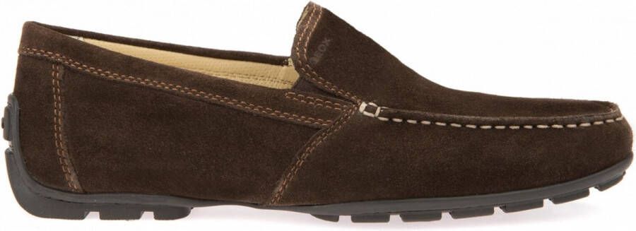 GEOX MONER V Suede Brown