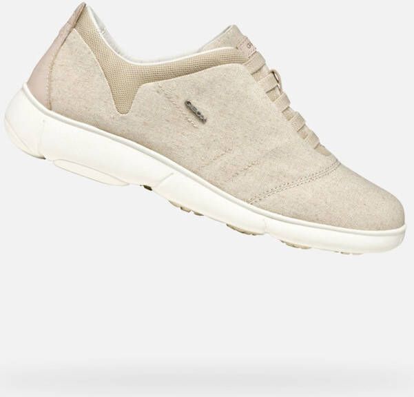 GEOX NEBULA 2.0 DAMES Sneakers LICHTE TAUPEKLEUR
