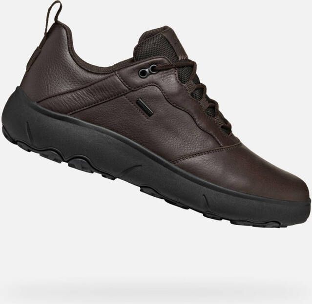 GEOX NEBULA + GRIP ABX HEREN Sneakers DONKERBRUIN