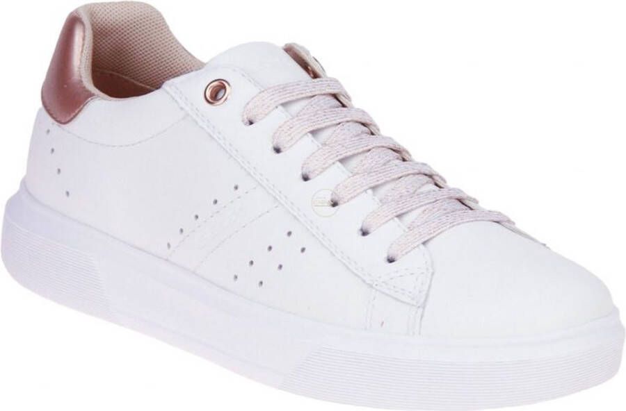 GEOX Nettuno Wit-Roze Sneaker