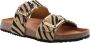 GEOX D55Y3I~~~~~~~~~~~~~~~~~~~~~~~~ Dames slippers Wit beige - Thumbnail 4