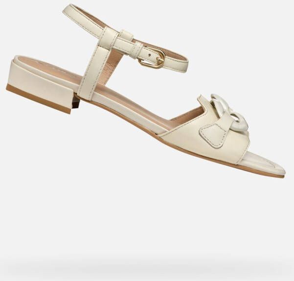 GEOX NEW ERAKLIA 15 DAMES Sandalen MELKWIT
