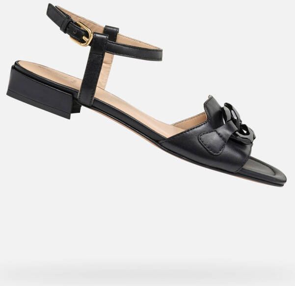 GEOX NEW ERAKLIA 15 DAMES Sandalen ZWART