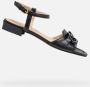 GEOX NEW ERAKLIA 15 DAMES Sandalen ZWART - Thumbnail 1