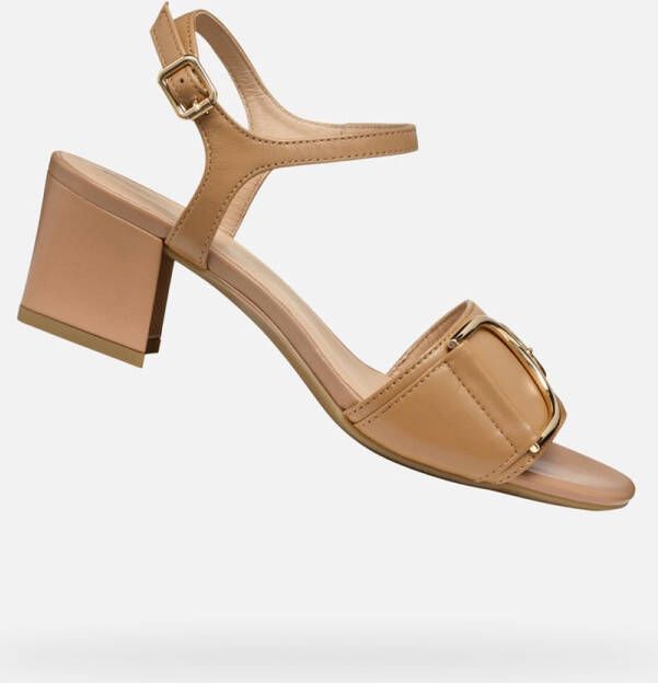 GEOX NEW ERAKLIA 50 DAMES Sandalen BEIGE