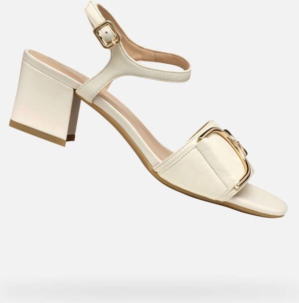 GEOX NEW ERAKLIA 50 DAMES Sandalen MELKWIT