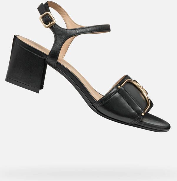 GEOX NEW ERAKLIA 50 DAMES Sandalen ZWART