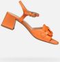 GEOX NEW ERAKLIA 50 T DAMES Sandalen ORANJE - Thumbnail 1