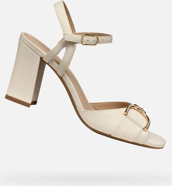 GEOX NEW ERAKLIA 80 DAMES Sandalen MELKWIT