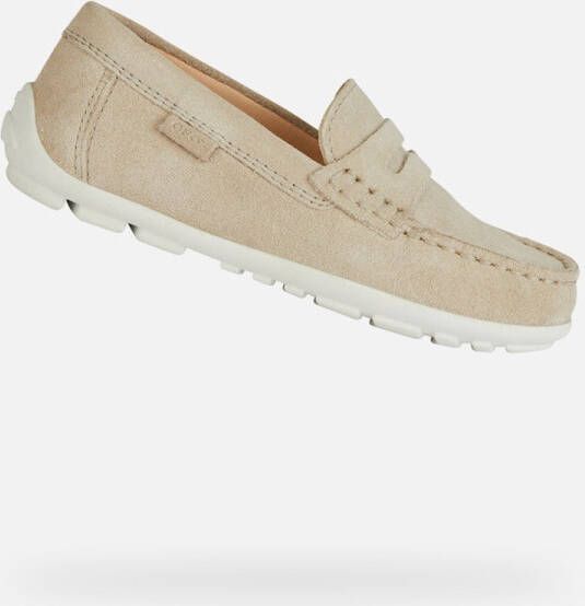 GEOX NEW FAST JONGENS Loafers LICHTBEIGE