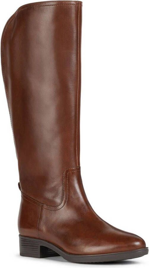GEOX D04G1A~~~~~~~~~~~~~~~~~~~~~~~~ Lange laarzenDames laarzen Cognac - Foto 1