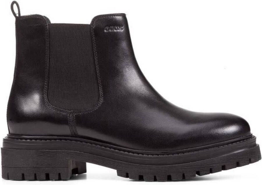 Geox Chelsea-boots D IRIDEA B Chunky laarzen plateau enkellaars met modieuze blokhak