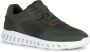 Geox Casual Outstream Sneakers voor Mannen Green Heren - Thumbnail 1