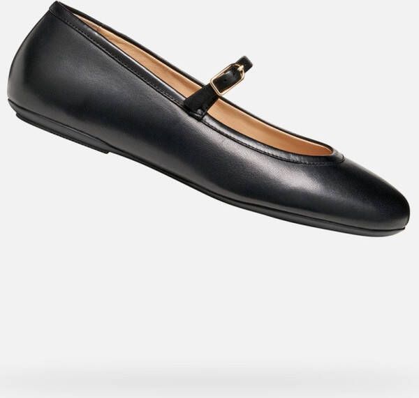 GEOX PALMARIA DAMES Ballerina's ZWART