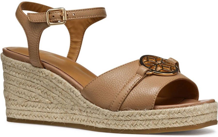 GEOX Panarea Sandalen Beige Bruin Vrouw