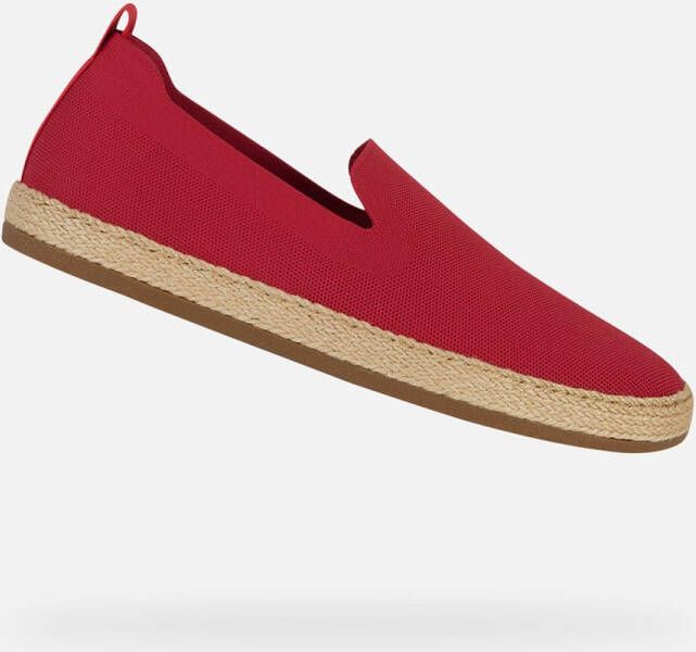 GEOX PANTELLERIA HEREN Espadrilles ROOD