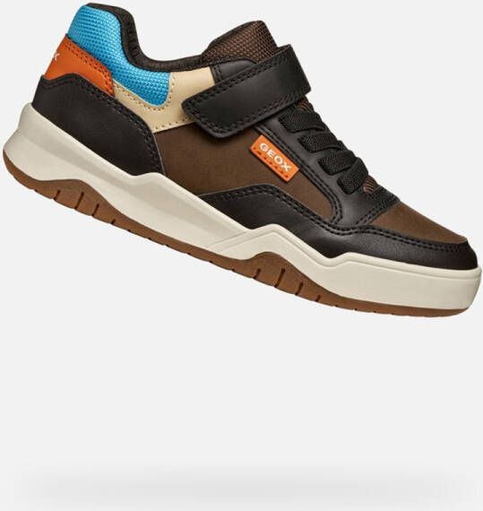GEOX PERTH JONGENS Sneakers BRUIN LICHTBLAUW
