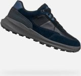 GEOX PG1X ABX HEREN Sneakers MARINEBLAUW ZWART - Marineblauw/Zwart