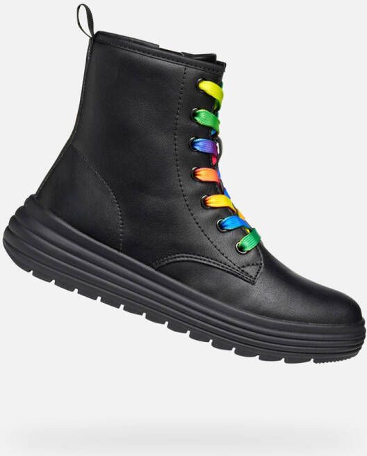 GEOX PHAOLAE MEISJES ZWART MULTIKLEUR