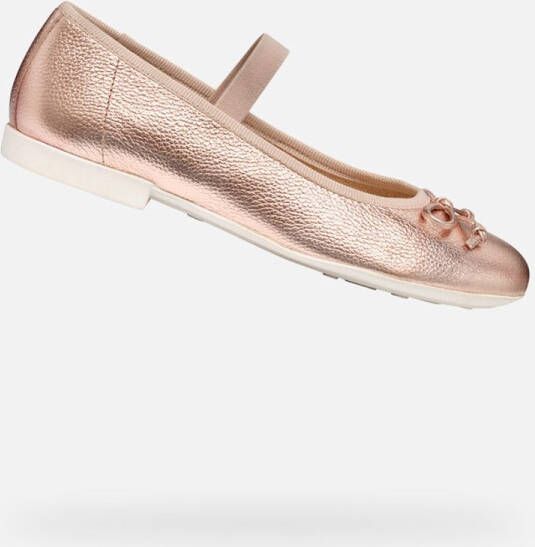 GEOX PLIE MEISJES Ballerina's OUDROZE