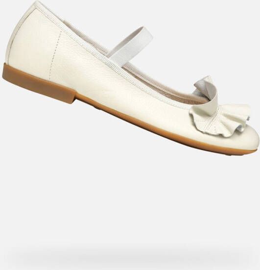 GEOX PLIE MEISJES Ballerina's WIT