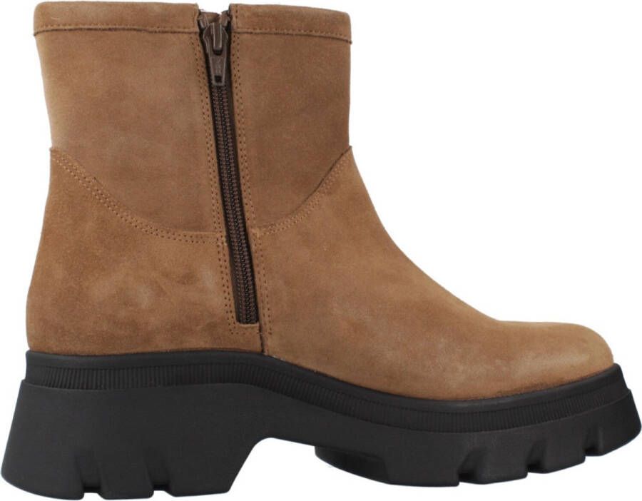 GEOX Pluette Booties Met Hak Bruin Vrouw
