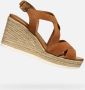GEOX PONZA DAMES Sandalen COGNAC - Thumbnail 1