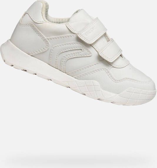 GEOX RANN-E JONGENS Veterschoenen WIT