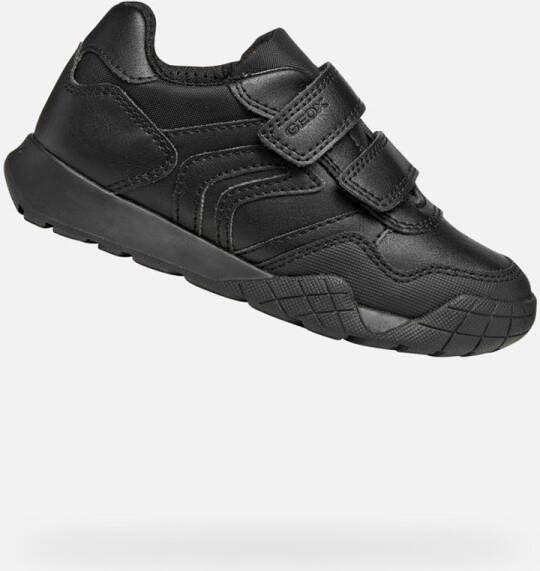 GEOX RANN-E JONGENS Veterschoenen ZWART