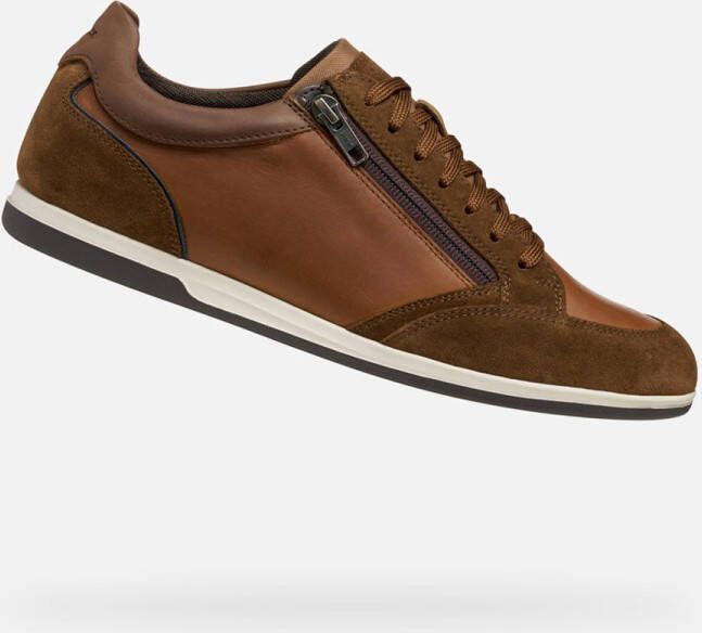 GEOX RENAN HEREN Sneakers COGNAC