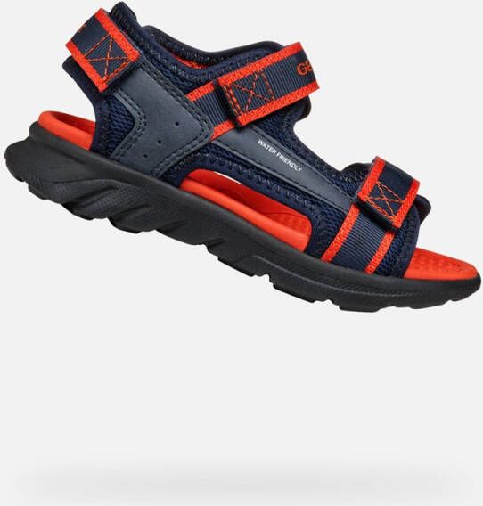 GEOX SANDAAL AIRADYUM TIENERS Sandalen MARINEBLAUW ROOD